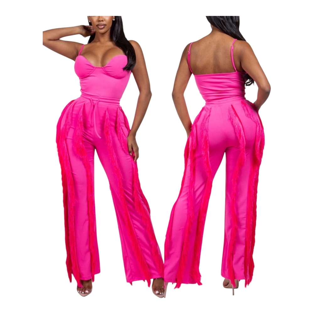 DEALS AND DISCOUNTS   Women's Pink Jumpsuit